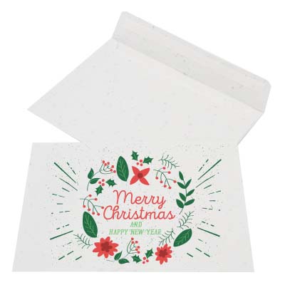 Christmas card seed paper A5 - Image 3